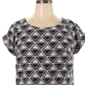 Merona Cap Sleeve Printed Shift Dress
